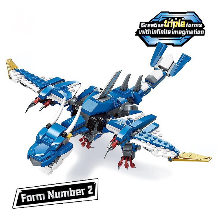 Mua Mô hình máy bay chiến đấu 3in1 Qman Chính hãng Giá tốt - Hình ảnh 4