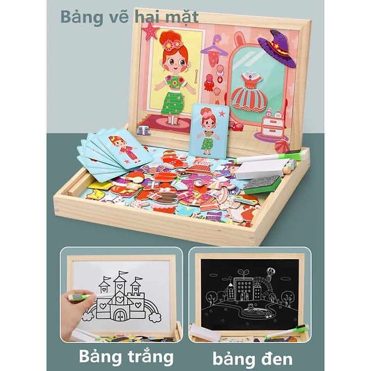 Đồ Chơi Xếp Hình Thay Trang Phục Chính hãng Giá tốt - Hình ảnh 5