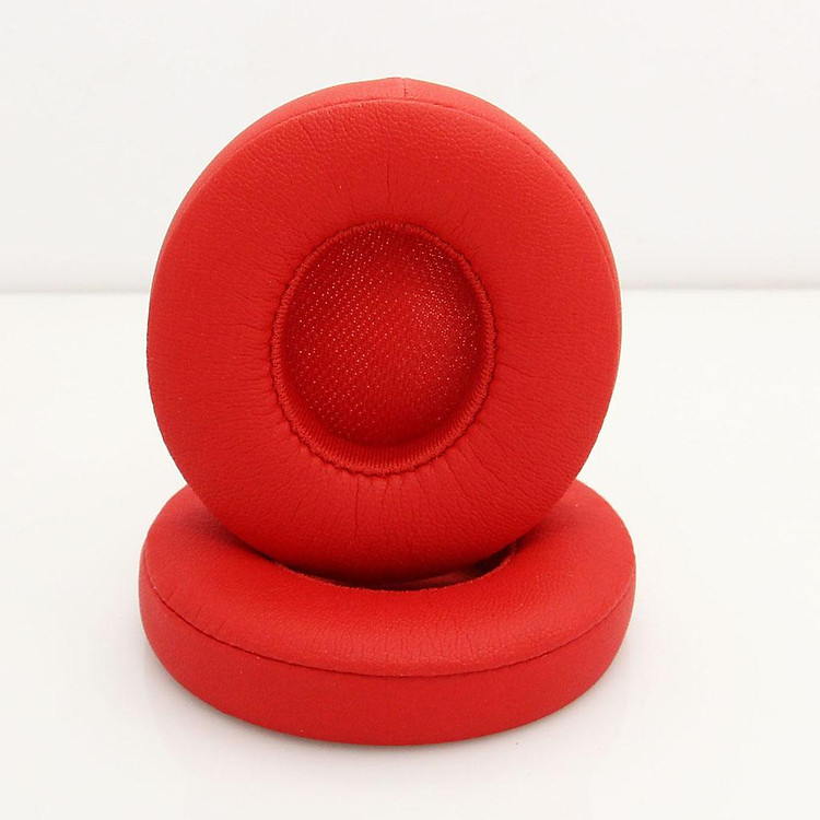 Ear Pads Cushions Replacement for Beats Solo Dr . Dre Wireless 2 . 0 Red