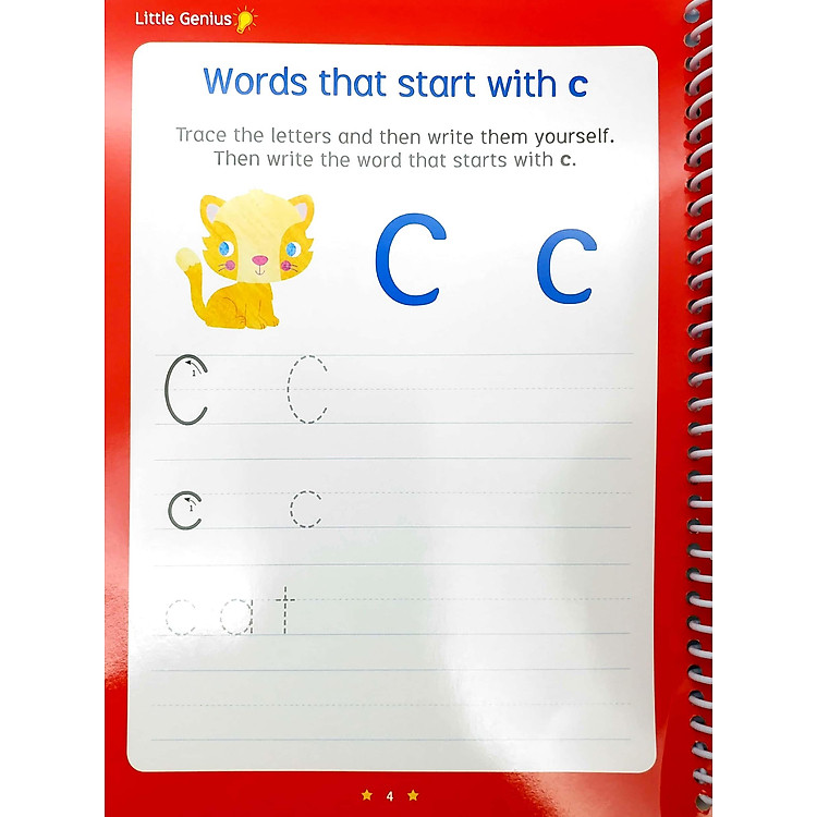 Little Genius Write And Wipe Bind Up - First Words - Ảnh 3