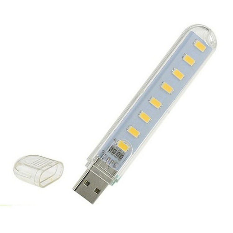 ĐÈN LED USB 8 BÓNG SIÊU SÁNG