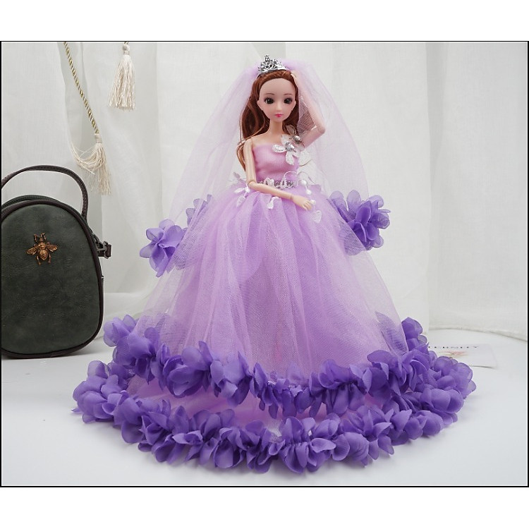 Búp bê Barbie công chúa-Cô dâu DRU Chính hãng Giá rẻ
