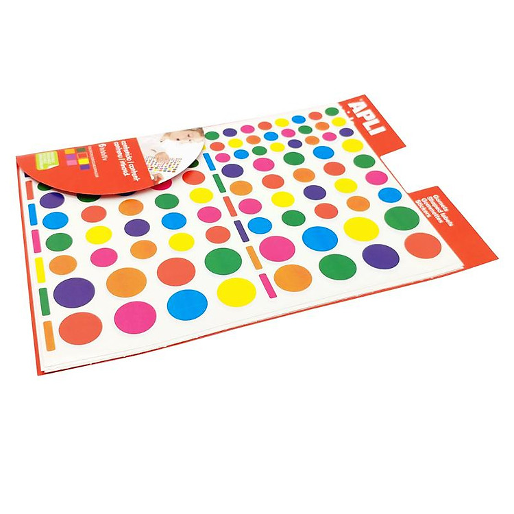 Sticker Vuông Nhiều Màu APLI 12970 - Ảnh 6