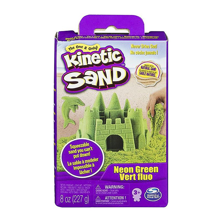 Đồ Chơi KINETIC SAND Hộp Cát 227Gr Chính hãng Tiết kiệm - Hình ảnh 2