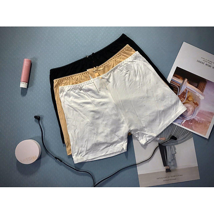 Combo 05 Quần Đùi Mặc Váy Cotton hàng việt nam (từ 45kg đến 75kg)