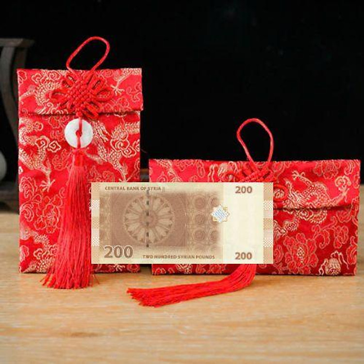 Túi gấm màu nâu (200 Syria)