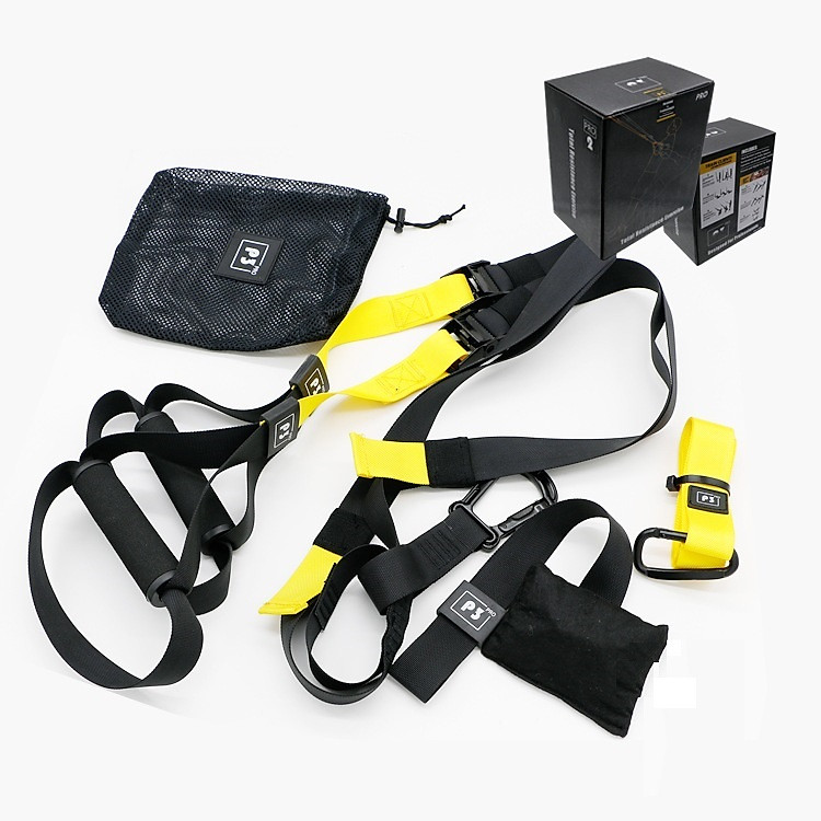 Bộ dây tập kháng lực đa năng P2 tập GYM & YOGA - The TRX PRO cao cấp - POKI