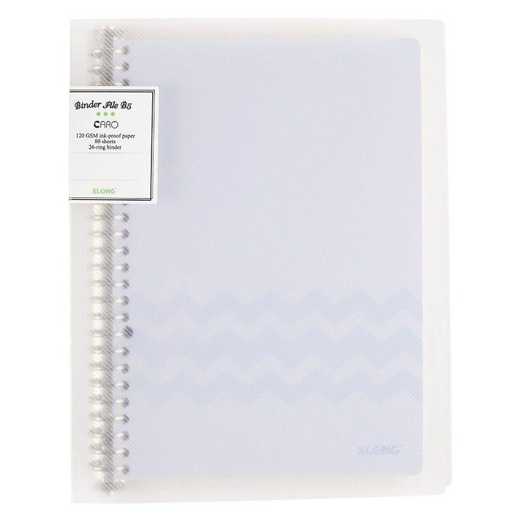 Sổ Caro còng sắt B5 (80 tờ) - Ảnh 3