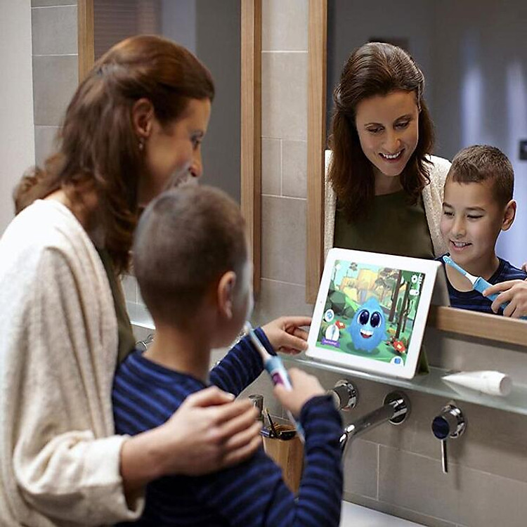Bàn chải đánh răng điện Philips Sonicare Kids Chính hãng Ưu đãi - Hình ảnh 3