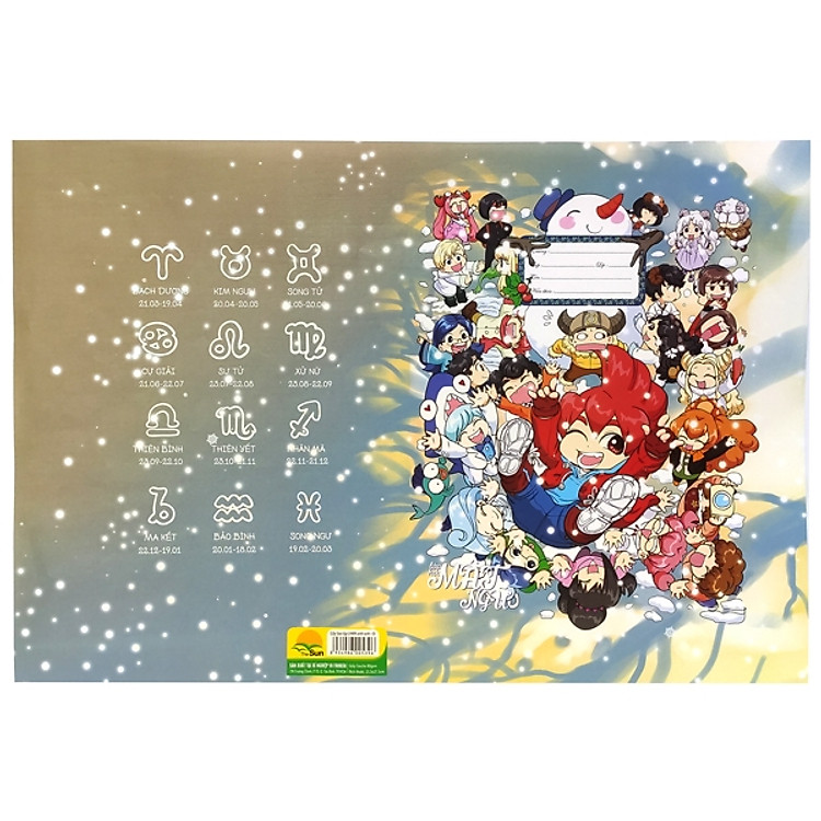 Bộ 2 Giấy Bao Tập LHMN Xinh Xinh (10 tờ/xấp) - Mẫu 3