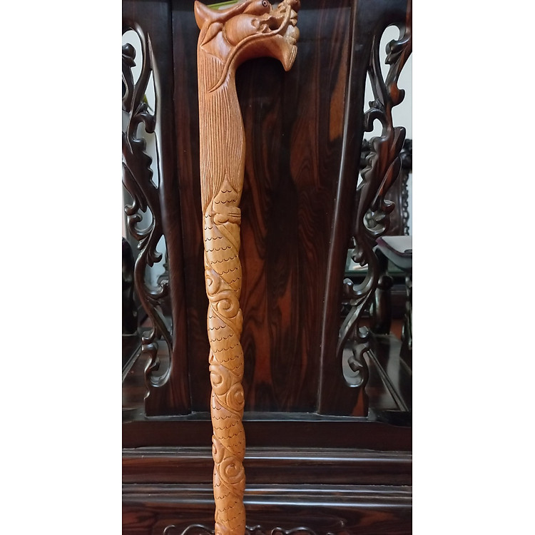 Mua Gậy batong gỗ hương đá cho người già Giá tốt