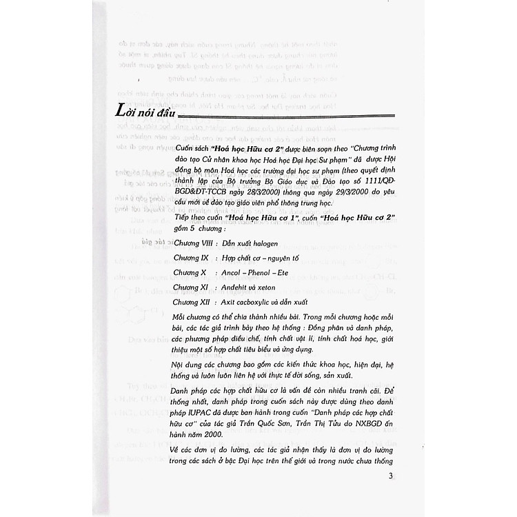 Hóa Học Hữu Cơ (Tập 2) - Ảnh 4