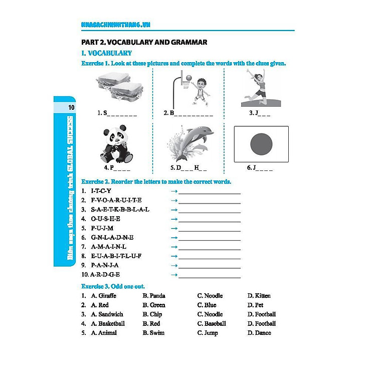 Global Success - Bài Tập Tiếng Anh Lớp 5 - Không Đáp Án - Ảnh 7
