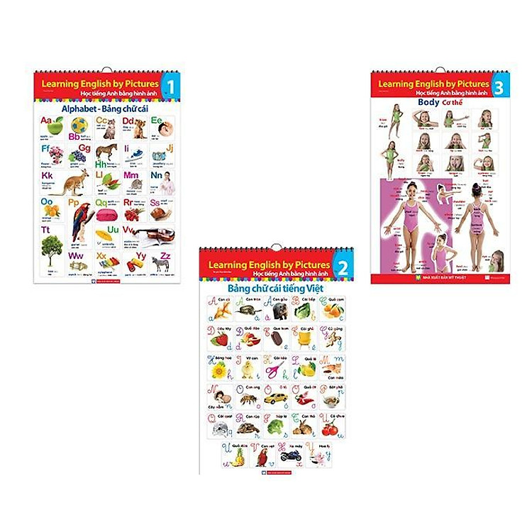 Tranh Treo Tường Học Tiếng Anh Bằng Hình Ảnh