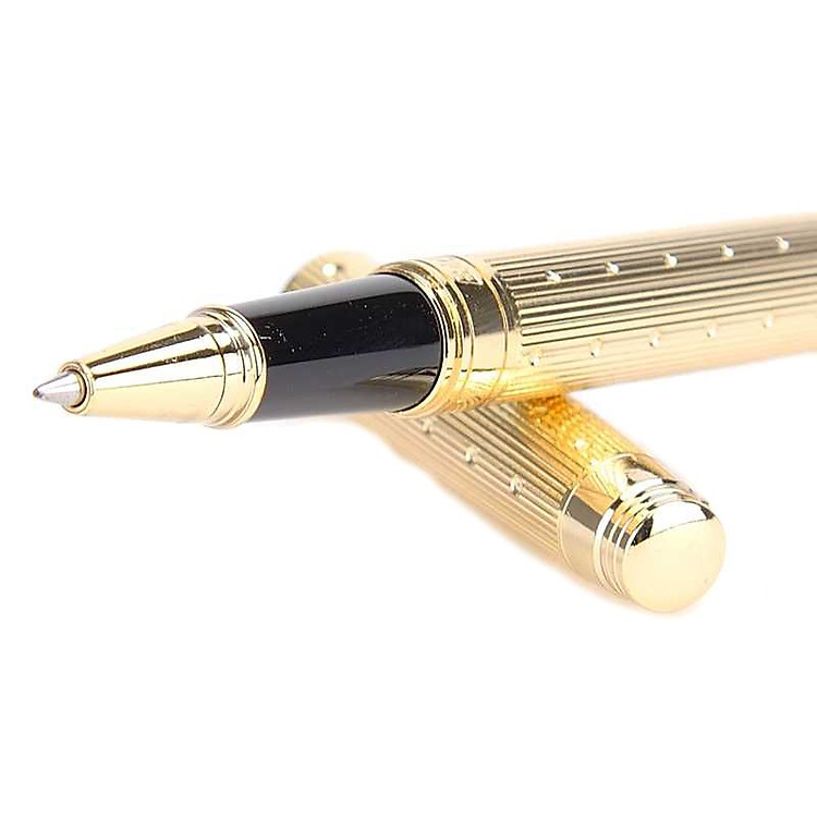 Bút Ký Mực Gel Vỏ Kim Loại Baoke - Vàng - Ảnh 5