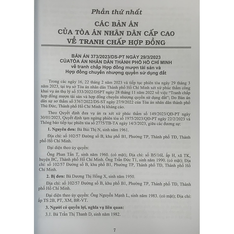 Tuyển Tập Các Bản Án Của Tòa Án Nhân Dân Cấp Cao Về Dân Sự Và Tố Tụng Dân Sự - Ảnh 6