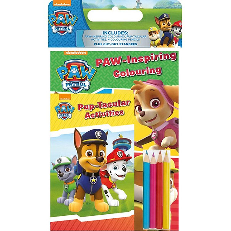 Sách Nickelodeon PAW Patrol Activity Pack - Chú chó cứu hộ