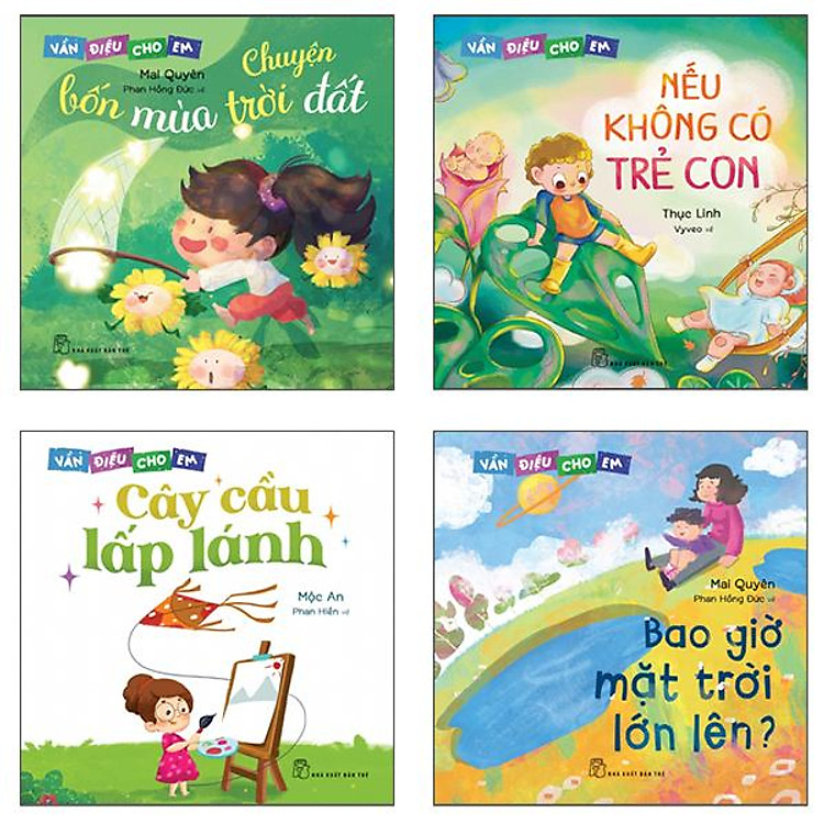 Bộ Sách Vần Điệu Cho Em (Bộ 4 Cuốn)