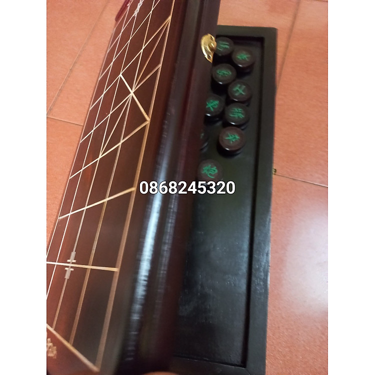 Mua Bộ bàn cờ tướng gỗ trắc 60x60cm Chính hãng Tiết kiệm - Hình ảnh 3