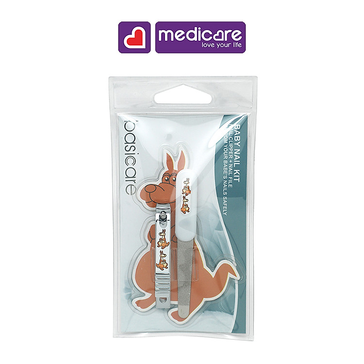 Mua Bộ bấm móng em bé Basicare 1074 Chính hãng Giá tốt - Hình ảnh 2