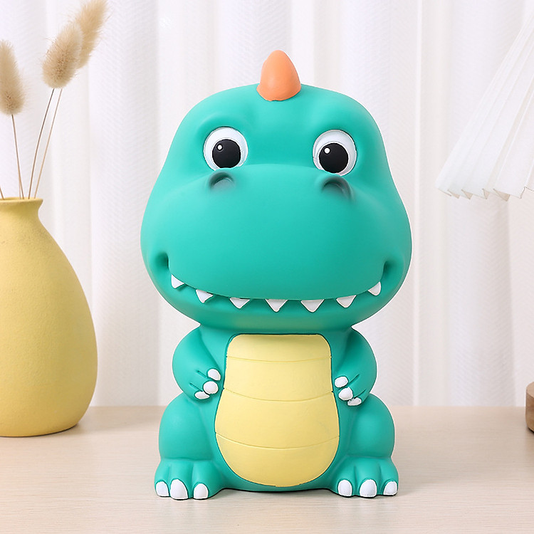 Ống Tiết Kiệm Khủng Long Lớn (Xanh lá cây huỳnh quang)