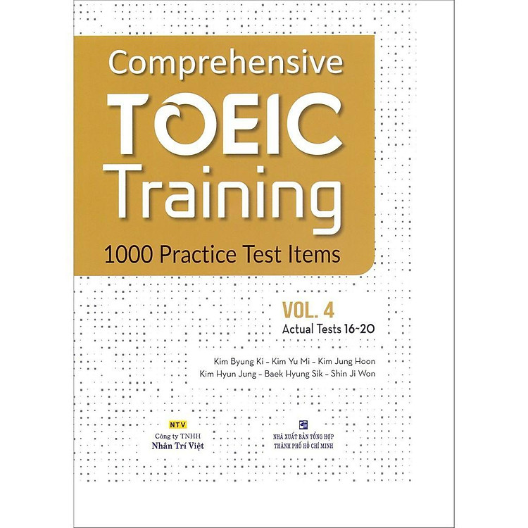 Comprehensive Toeic Training 1000 Practice Test Items (Vol 4)