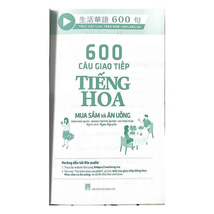 600 Câu Giao Tiếp Tiếng Hoa - Mua Sắm Và Ăn Uống - Ảnh 4