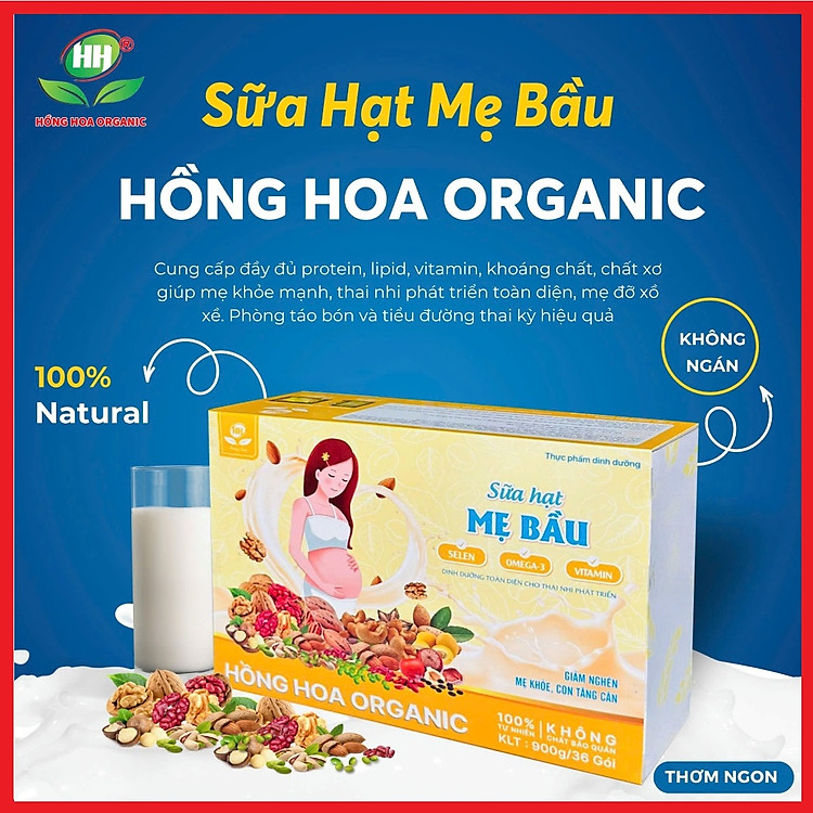 Tìm mua tại Avakids:Sữa hạt Mẹ bầu Hồng Hoa 900g, tràn ngập Khuyến mãi, Ưu đãi
