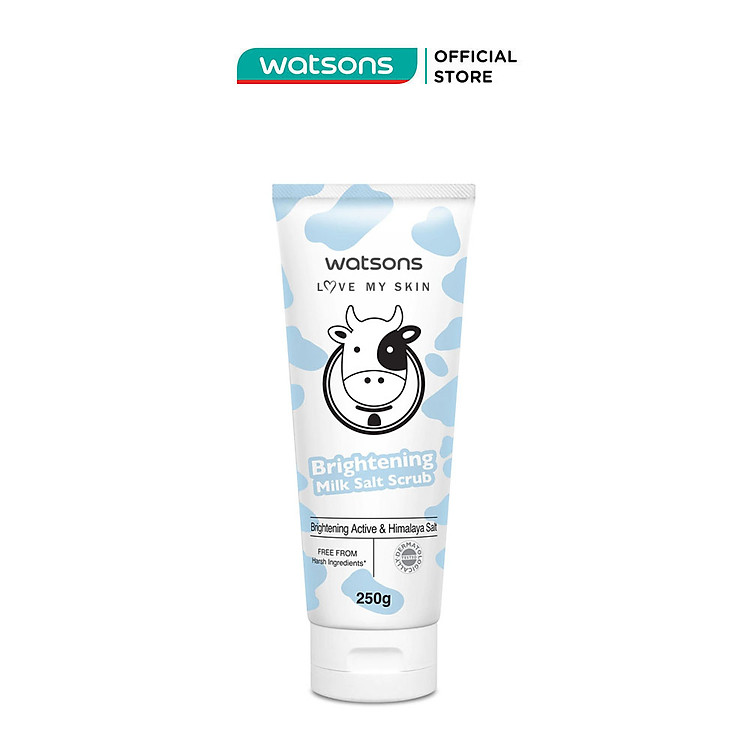 Muối Tắm Watsons Giúp Sáng Da Brightening Milk Salt Scrub 250g