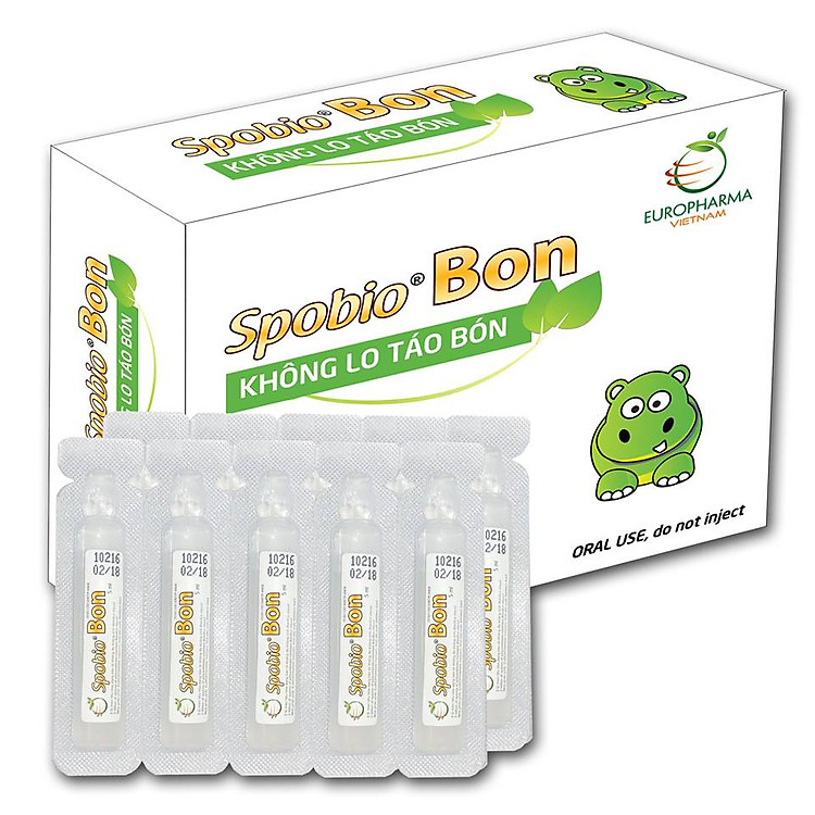 Spobio Bon Không lo rối loạn tiêu hoá táo bón - chuyên biệt cho trẻ sơ sinh và phụ nữ mang thai và đang cho con bú