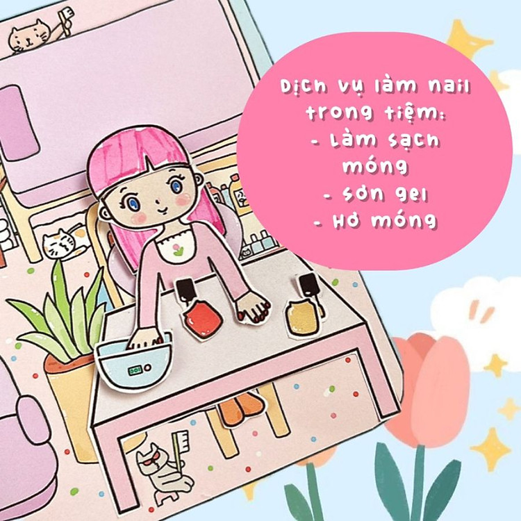 Bộ Tranh Tương Tác Cô Tiên Xanh Chính hãng Tiết kiệm - Hình ảnh 3