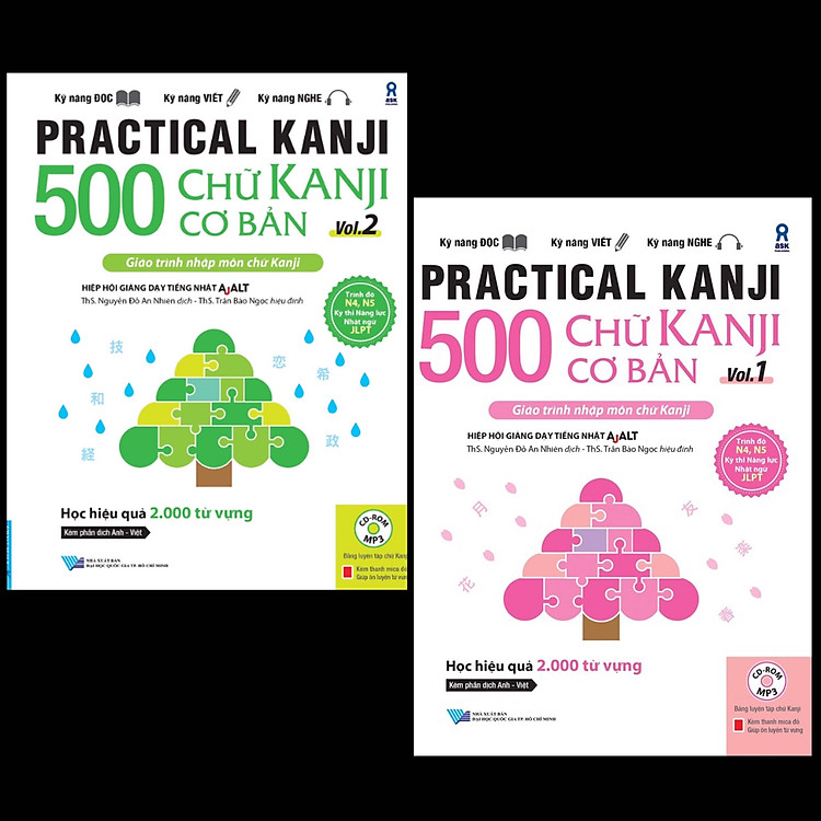 Kĩ Năng Học Chữ Kanji Nhanh, Hiệu Quả: 500 Chữ Kanji Cơ Bản Vol.1
