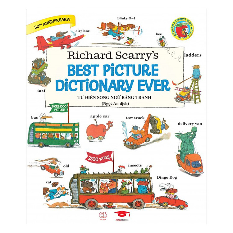 Sách Richard Scarry's - Best Picture Dictionary Ever - Từ Điển Bằng Tranh