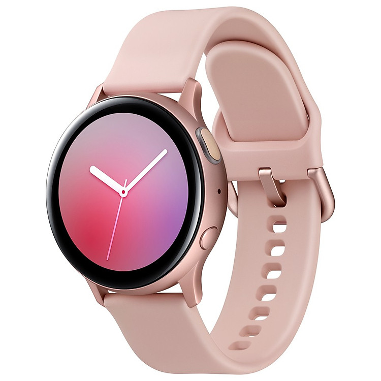Đồng Hồ Thông Minh Samsung Galaxy Watch Active 2 SM-R820 (Bản Nhôm & Dây Cao Su) 44mm - Hàng Chính Hãng