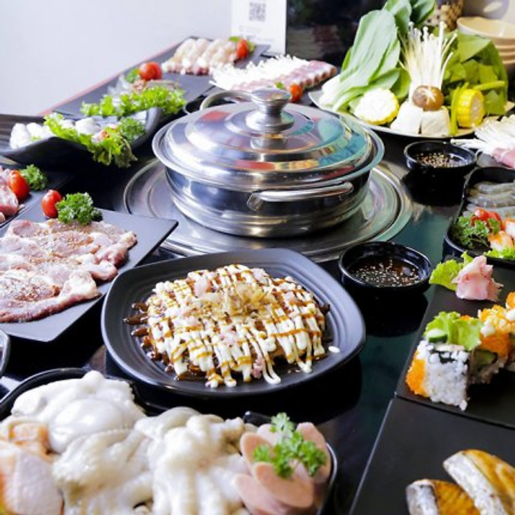 Buffet Lẩu Nhật Shabu Shabu hấp dẫn không phụ thu tại Panda BBQ