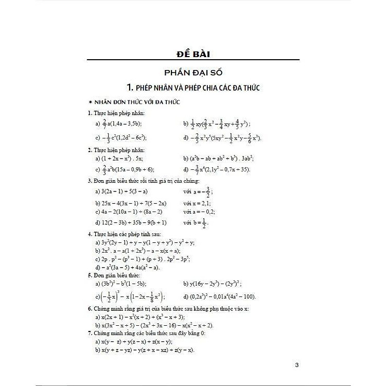 500 Bài Toán Chọn Lọc Lớp 8 - Ảnh 3