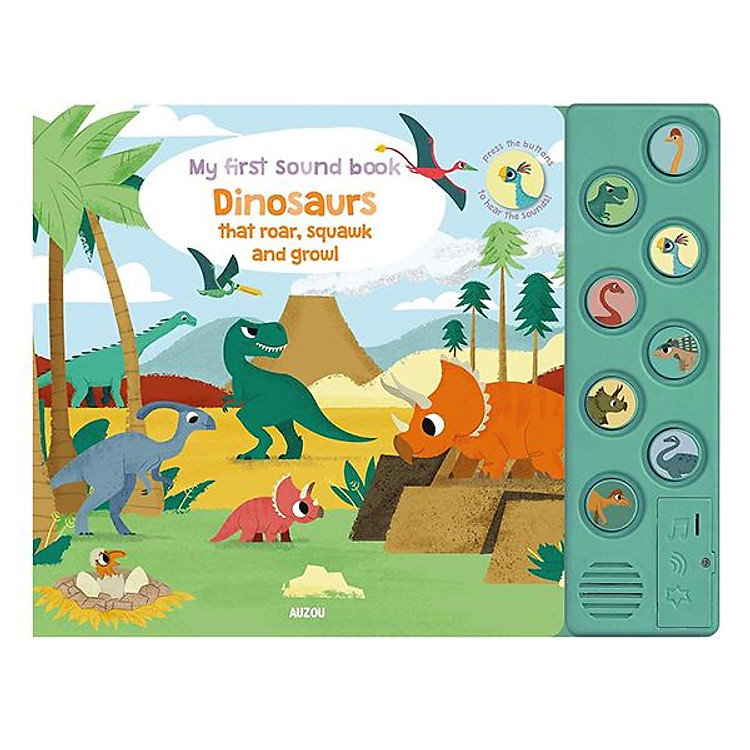 My First Sound Book: Dinosaurs That Roar, Squawk And Growl - Ảnh 2