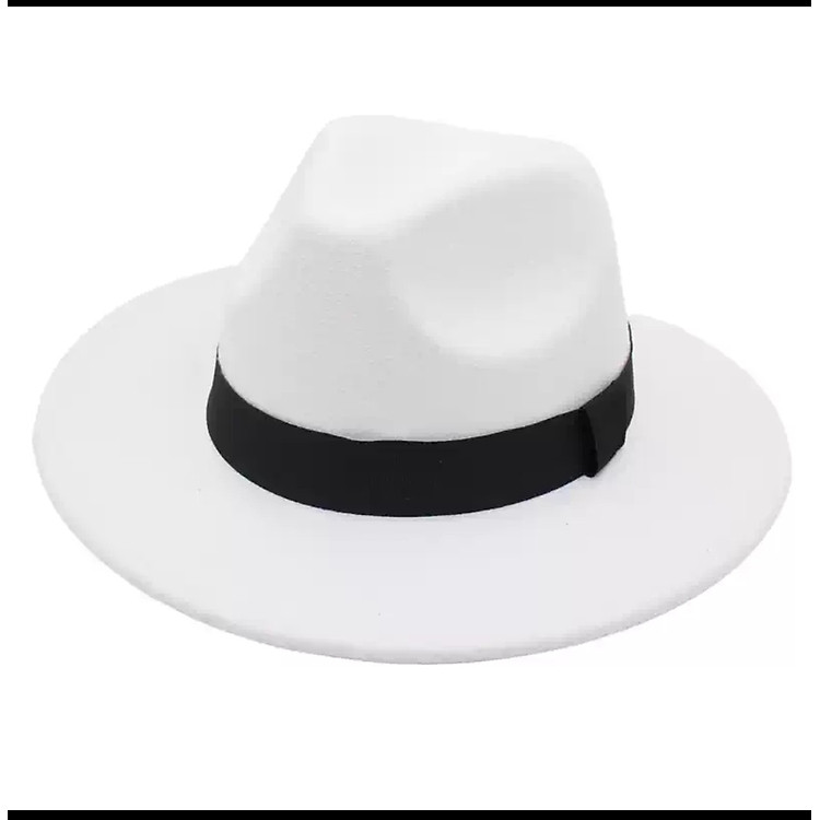 Nón mũ phớt cao bồi Fedora nam nữ phối đai đen vành rộng 7cm chất liệu nỉ. Nón mũ phớt cao bồi Fedora dành cho cả nam và nữ. Thiết kế với đai đen và vành rộng 7cm, tạo nên phong...