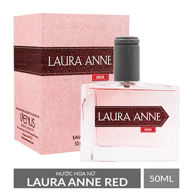 Nước Hoa Nữ Laura Anne Red (50ml)