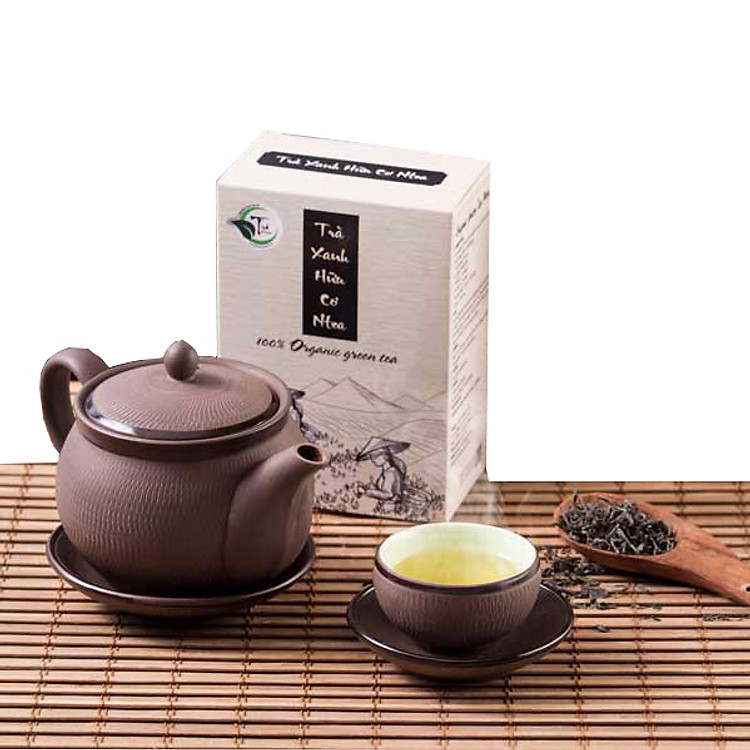 Trà Xanh Hữu Cơ NTea Hộp 100g