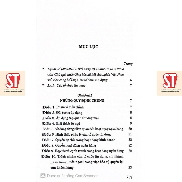Luật Các Tổ Chức Tín Dụng - Ảnh 6