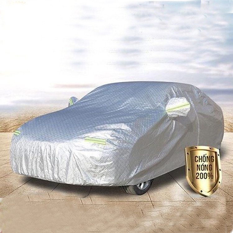 Bạt Phủ Xe Hơi - Áo Trùm Xe Hơi 5-7 Chỗ Tráng Nhôm