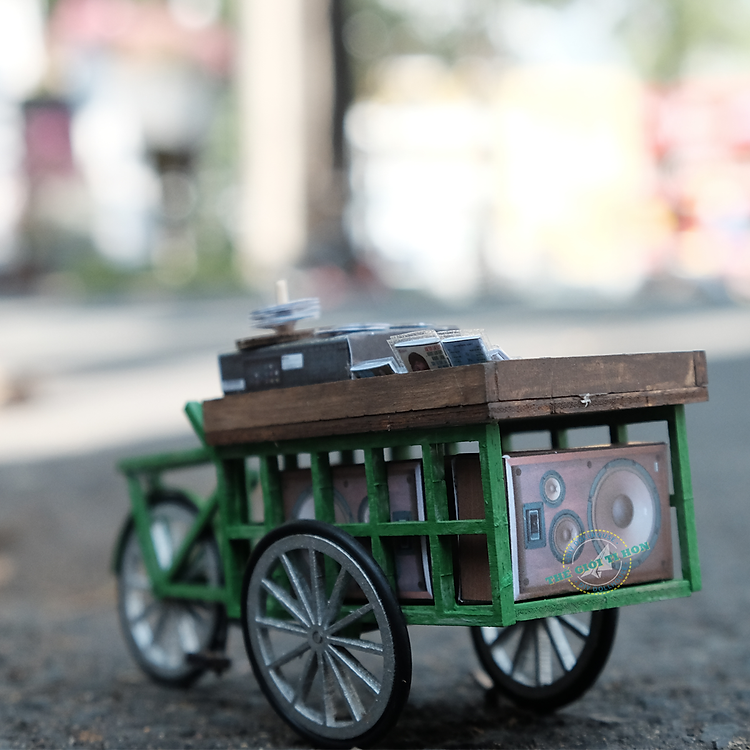 Mô Hình Tự Lắp Ráp Xe Bán Đĩa Chính hãng Ưu đãi - Hình ảnh 2