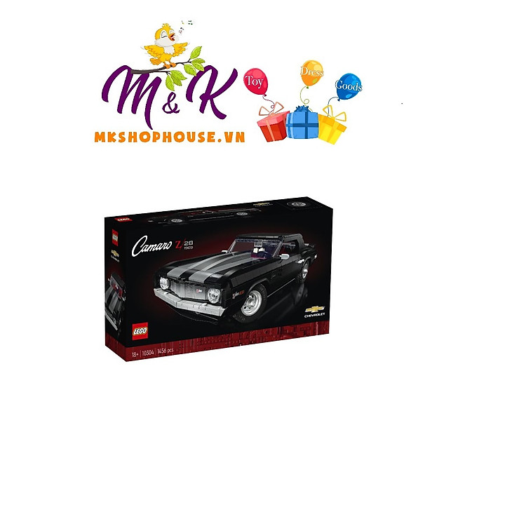 Mua tại Tiki: LEGO Siêu Xe Chevrolet 1969 Camaro Z28 Chính hãng Giá rẻ