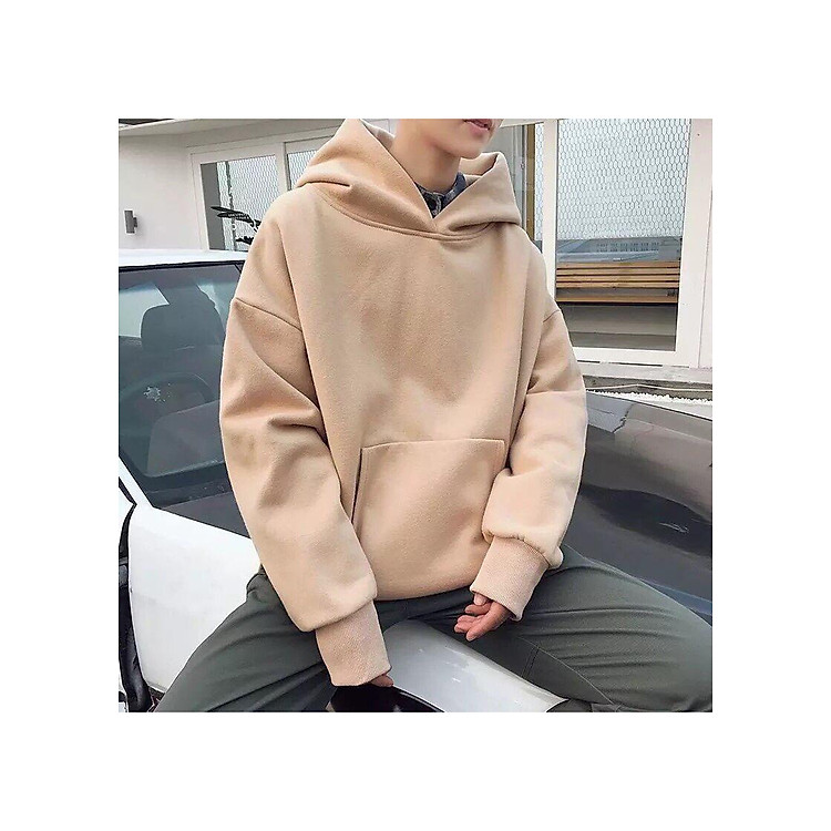 Áo Hoodie Phong Cách Nam Màu Trơn Dễ Mặc - FMGV16_05