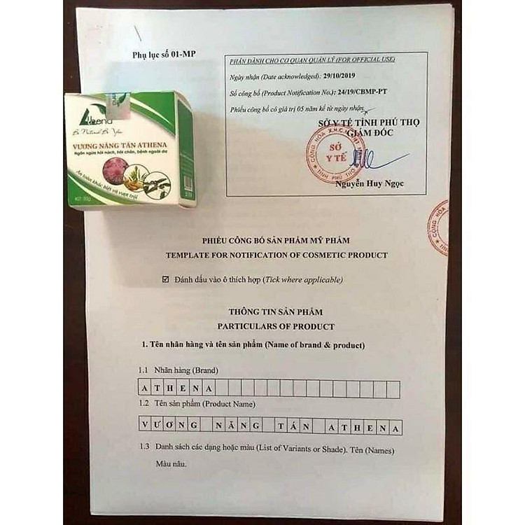 Mua Vương năng tán Athena 30g - Shop mẹ và bé Uy tín Tiết kiệm - Hình ảnh 5