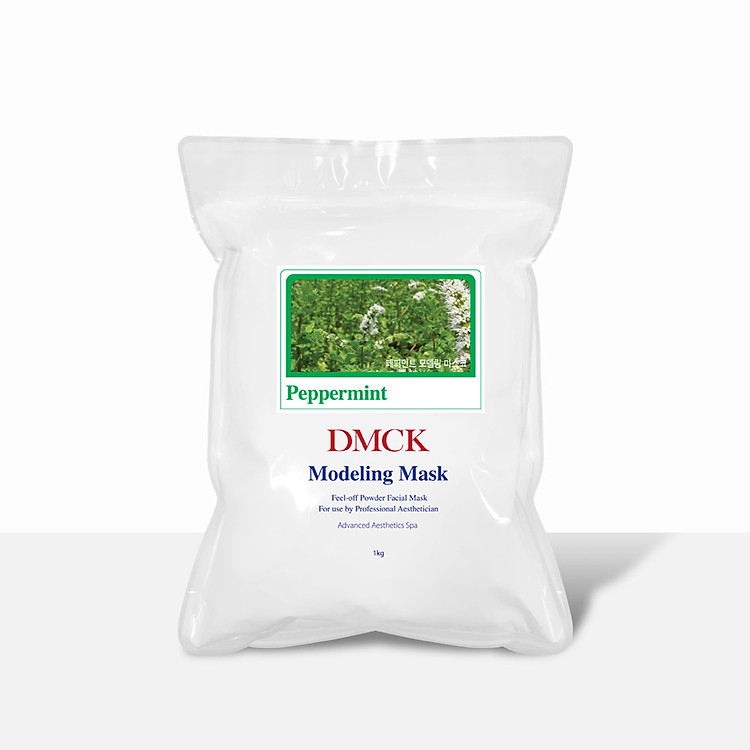 Mặt nạ dẻo thư giãn Bạc hà Âu, Dưỡng trắng, Cấp ẩm, Cấp nước, Cung cấp dưỡng chất, Tẩy tế bào chết - DMCK Pepermint Modeling Mask