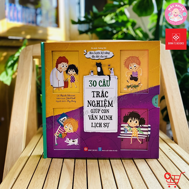 Tương Tác – Rèn Luyện Kỹ Năng Đầu Đời Cho Trẻ – 30 Câu Trắc Nghiệm Cho Trẻ Từ 4 Tuổi