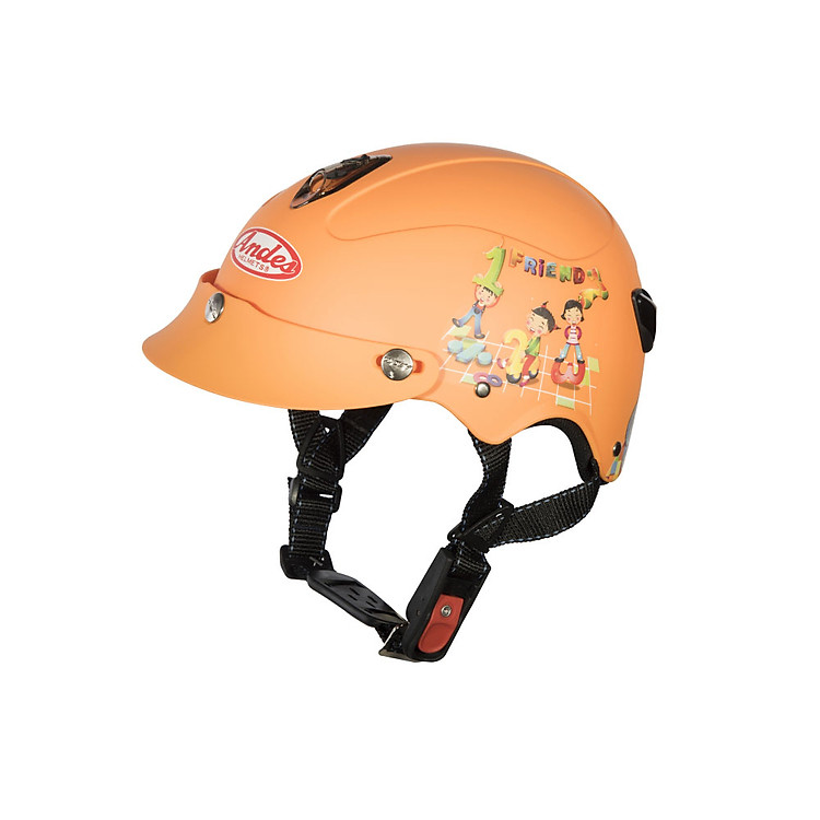 Mũ Bảo Hiểm Andes Trẻ Em - 3S108S Tem Nhám S95