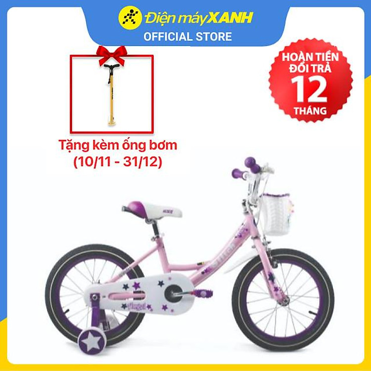 Xe đạp trẻ em Stitch British girl JY909-14 14 inch - Hàng chính hãng